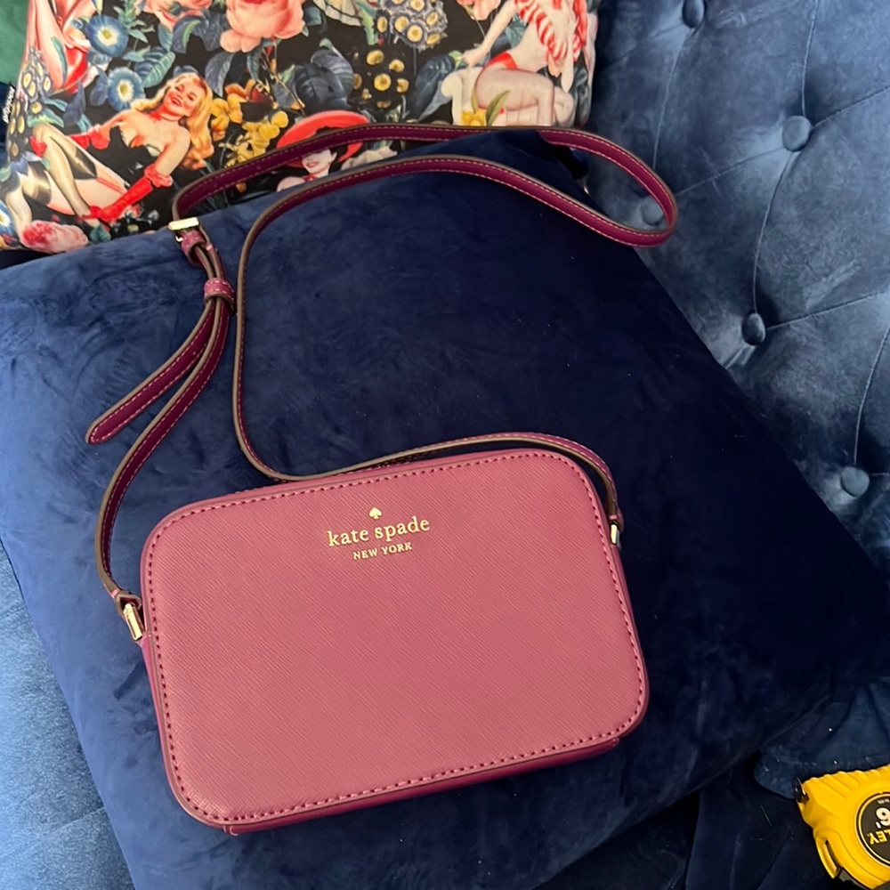 Purple Kate Spade crossbody